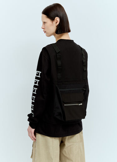 Utility Recycled Vest Space Available Utility Recycled Vest Black spa0356009