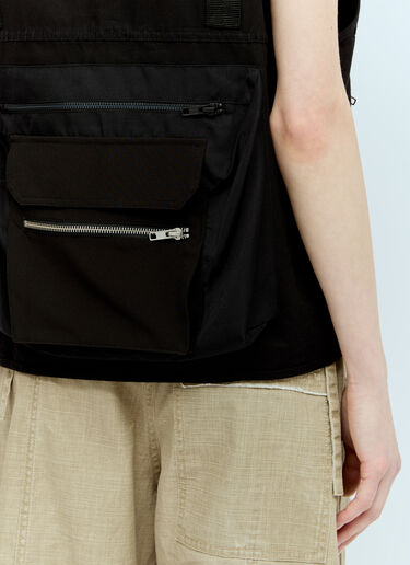 Utility Recycled Vest Space Available Utility Recycled Vest Black spa0356009