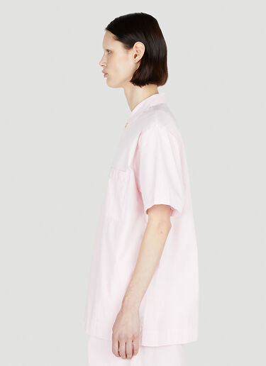 Tekla Short Sleeve Shirt Pink tek0352004