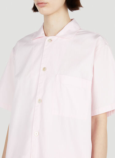 Tekla Short Sleeve Shirt Pink tek0352004