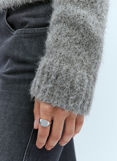 Kay Satin Signet Ring Tom Wood Kay Satin Signet Ring Silver tmw0353018