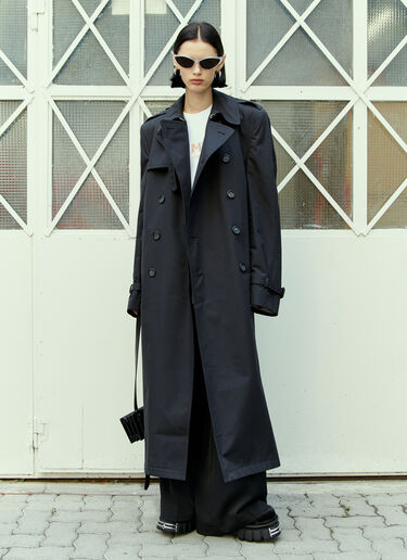Tailored Trench Coat VTMNTS Tailored Trench Coat Black vtm0354002