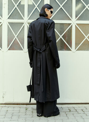 VTMNTS Tailored Trench Coat Black vtm0354002