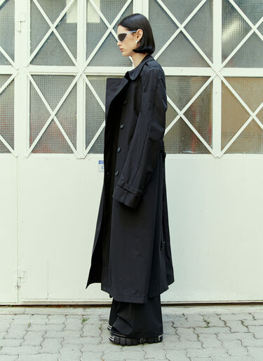 Tailored Trench Coat VTMNTS Tailored Trench Coat Black vtm0354002