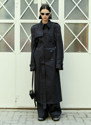 Tailored Trench Coat VTMNTS Tailored Trench Coat Black vtm0354002