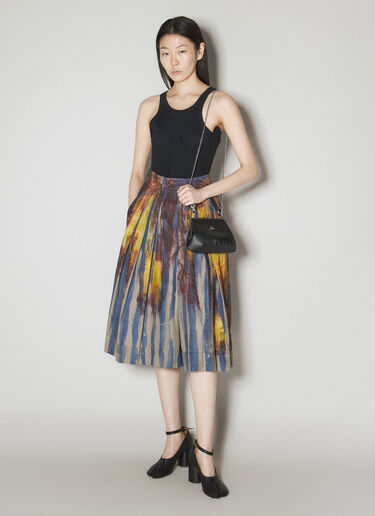 Vivienne Westwood 그래픽 프린트 퀼로트 팬츠 퍼플 vvw0356001