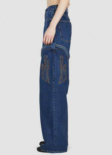 Cowboy Cuff Jeans Y/Project Cowboy Cuff Jeans Blue ypr0352006