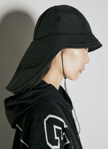Y-3 Quilted Bucket Hat Black yyy0354016