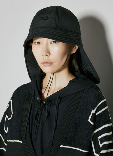 Y-3 Quilted Bucket Hat Black yyy0354016