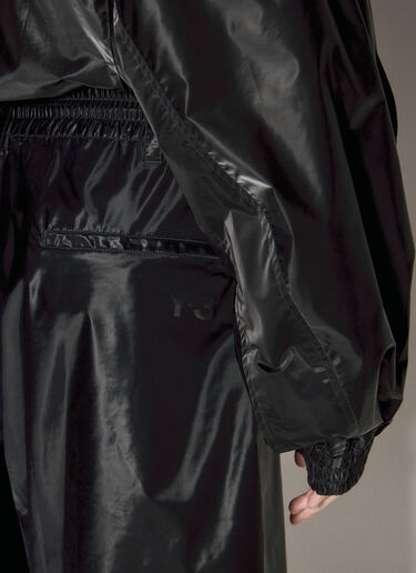 Glossy Bermuda Shorts Y-3 Glossy Bermuda Shorts Black yyy0356014