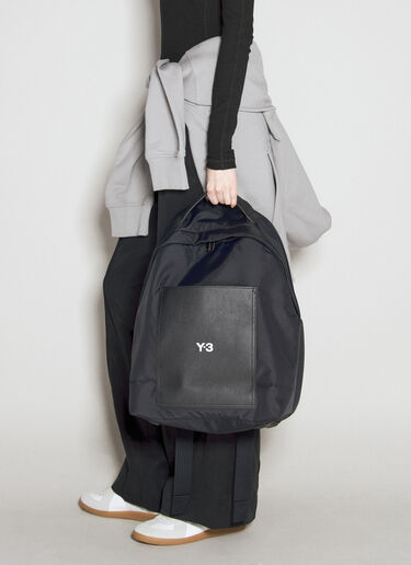 Y-3 Lux Backpack Black yyy0356026