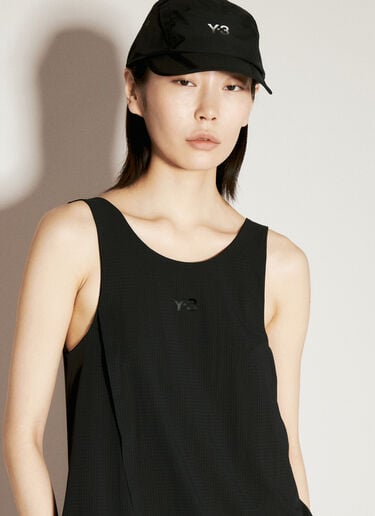 Logo Print Beach Baseball Cap Y-3 Logo Print Beach Baseball Cap Black yyy0356035