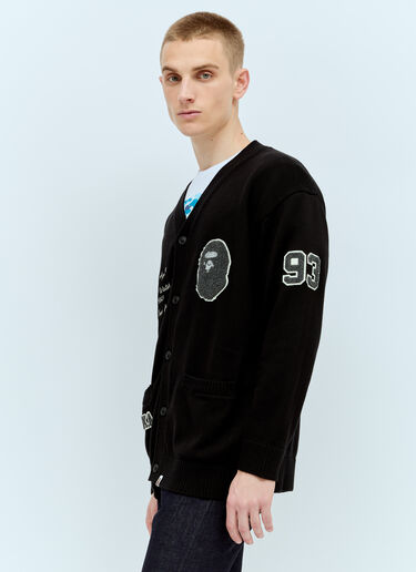 BAPE 针织开衫 A BATHING APE® BAPE 针织开衫 黑色 aba0156009