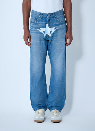 Twin Sta Jeans A BATHING APE® Twin Sta Jeans Blue aba0159004