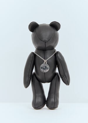 A BATHING APE® Leather Bear Doll Black aba0357002