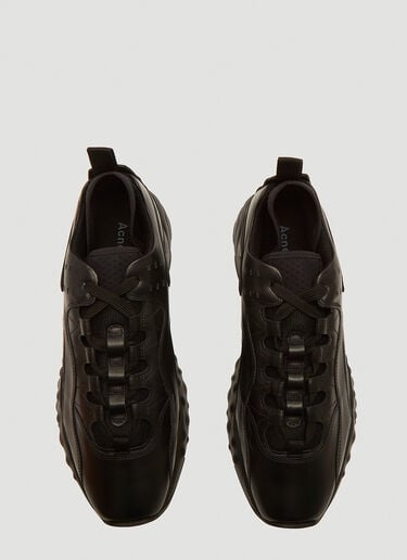 Rockaway Technical Leather Sneakers Acne Studios Rockaway Technical Leather Sneakers Black acn0136002