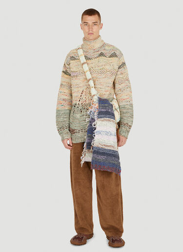 Acne Studios Deconstructed Sweater Beige acn0150003