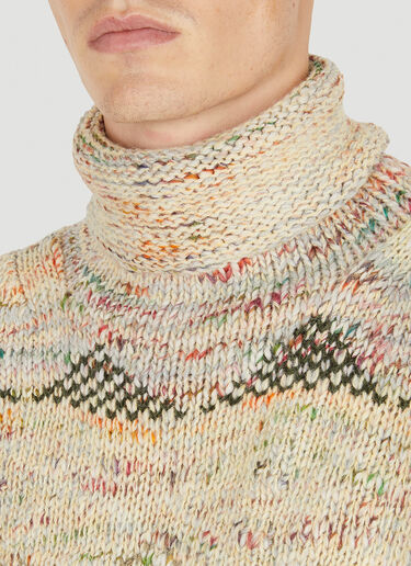 Acne Studios Deconstructed Sweater Beige acn0150003