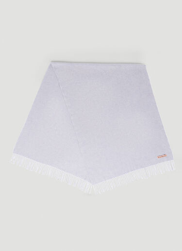 Acne Studios Large Scarf Blue acn0153030