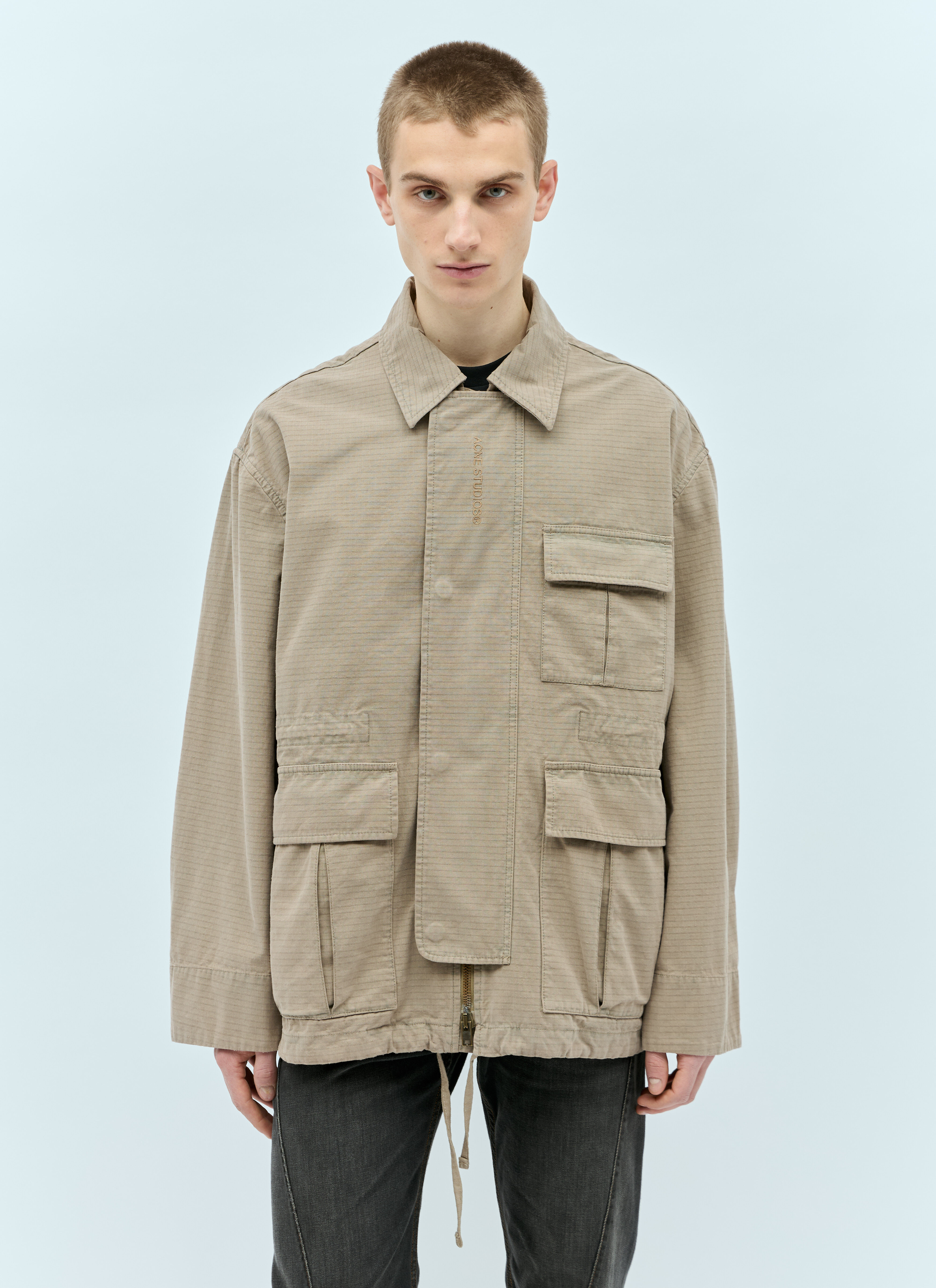 スペシャル特典 Acne Studios LN-CC® | Beige in Jacket Ripstop Men's' ジャケット・アウター