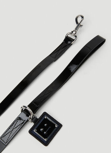 Acne Studios Face Logo Pet Leash Black acn0251026
