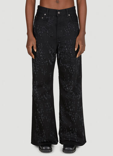 Distressed Jeans Acne Studios Distressed Jeans Black acn0252084
