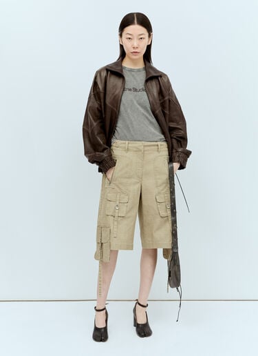 카고 쇼츠 Acne Studios 카고 쇼츠 베이지 acn0256027