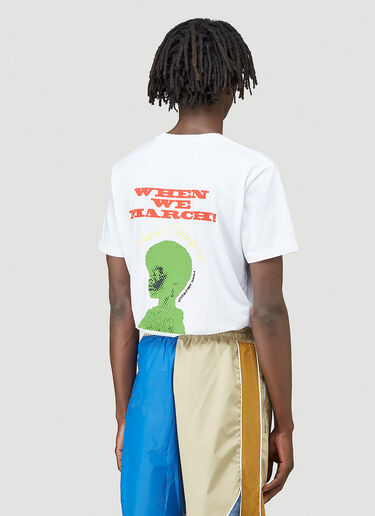 Ahluwalia WWM T-Shirt White ahl0144008