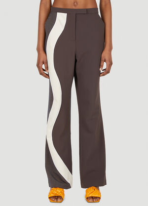 Ahluwalia Expressive Tailored Pants Brown ahl0248005