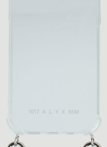 Chunky Chain Strap iPhone 12 Case 1017 ALYX 9SM Chunky Chain Strap iPhone 12 Case Grey aly0245031