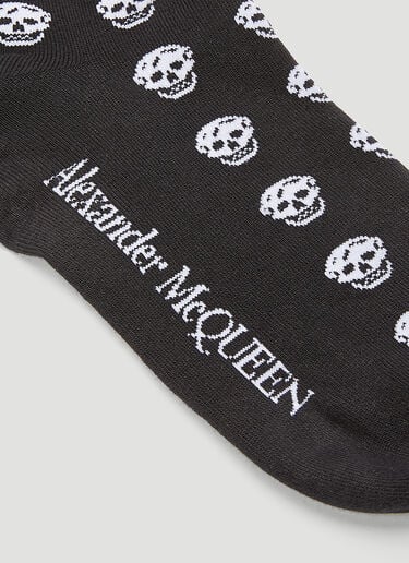 Alexander McQueen 스컬 삭스 블랙 amq0143022