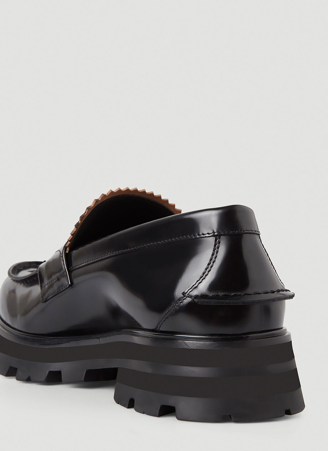 グランドセール 漫画 Alexander McQueen LN-CC | Black in Loafers Chunky-Sole 靴
