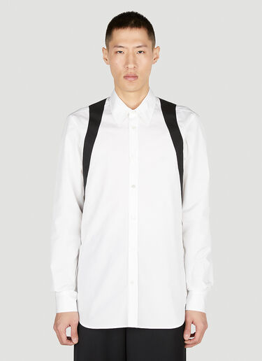 하네스 셔츠 Alexander McQueen 하네스 셔츠 화이트 amq0152004