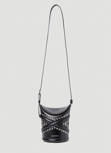 Curve 숄더백 Alexander McQueen Curve 숄더백 블랙 amq0251003