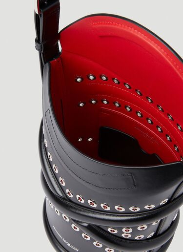 Curve 숄더백 Alexander McQueen Curve 숄더백 블랙 amq0251003