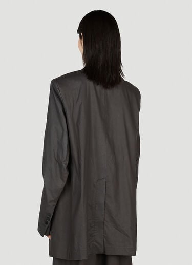 Agnes Slouchy Blazer Ann Demeulemeester Agnes Slouchy Blazer Dark Brown ann0252001
