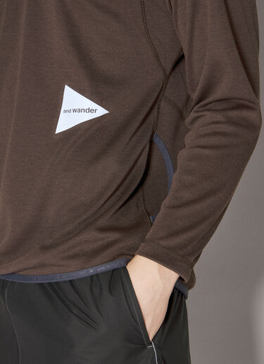 And Wander 28 Power DryÂ® T 恤  棕色 anw0154007