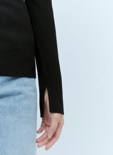 A.P.C. 니콜 골지 스웨터 블랙 apc0254008