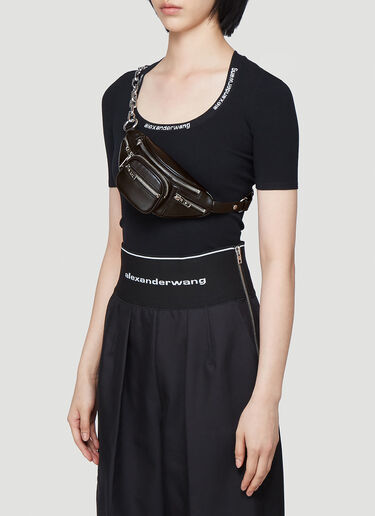 Attica Soft Leather Mini Belt Bag Alexander Wang Attica Soft Leather Mini Belt Bag Black awg0242042