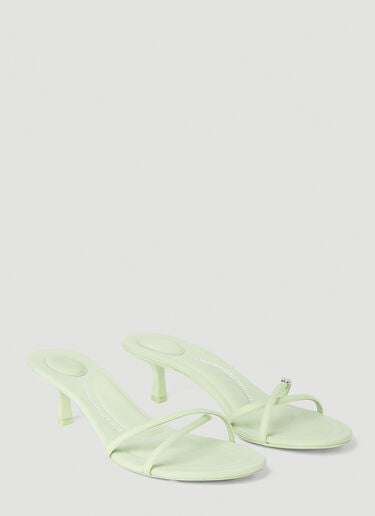 Alexander Wang Dahlia 小猫跟凉鞋 绿色 awg0251058