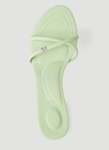 Alexander Wang Dahlia 小猫跟凉鞋 绿色 awg0251058