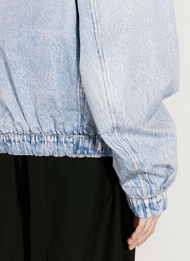 프린트 데님 봄버 재킷 Alexander Wang 프린트 데님 봄버 재킷 블루 awg0255037