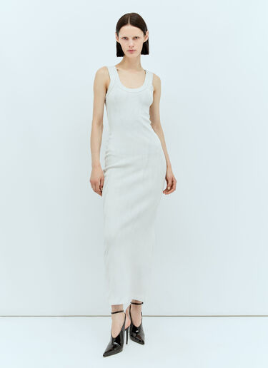 Maxi Tank Dress Alexander Wang Maxi Tank Dress White awg0256010