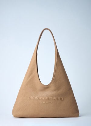 Alexander Wang Small Pike Hobo Shoulder Bag Beige awg0261015