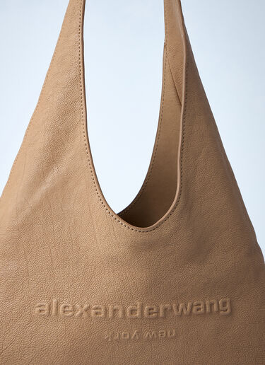 Alexander Wang Small Pike Hobo Shoulder Bag Beige awg0261015