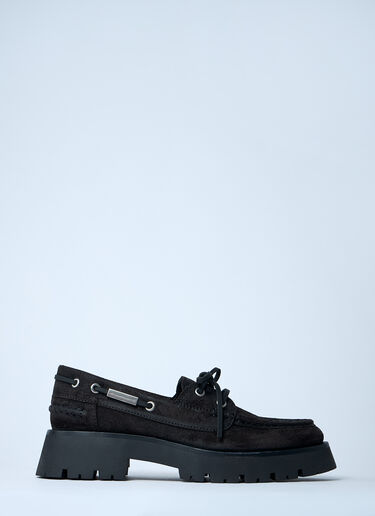 Suede Carson Boat Loafers Alexander Wang Suede Carson Boat Loafers Brown awg0261022