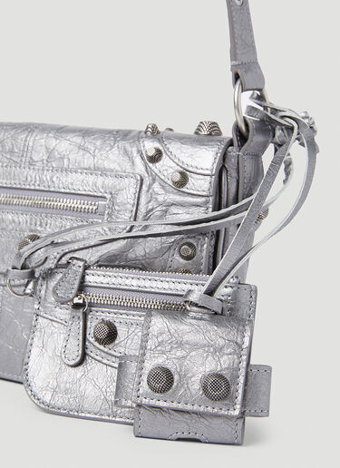 Le Cagole 斜挎包 Balenciaga Le Cagole 斜挎包 银色 bal0151058