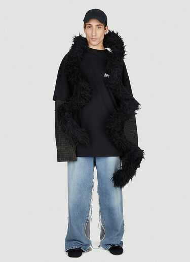 Balenciaga 레이어드 티셔츠 블랙 bal0152037
