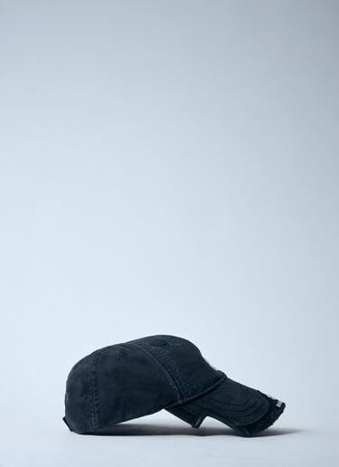 Double Logo Embroidery Baseball Cap Balenciaga Double Logo Embroidery Baseball Cap Black bal0159025