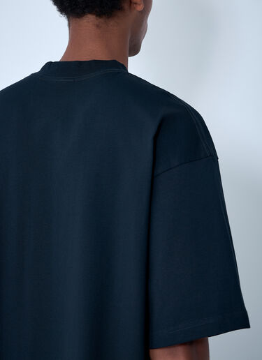 Balenciaga Logo Motif T-Shirt Black bal0161003